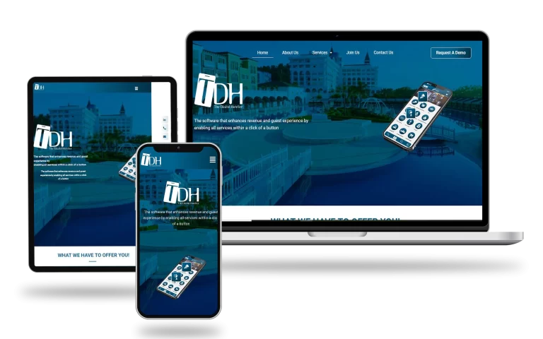 The Digital Hotelier website created by web development company in Dubai | Start Tech